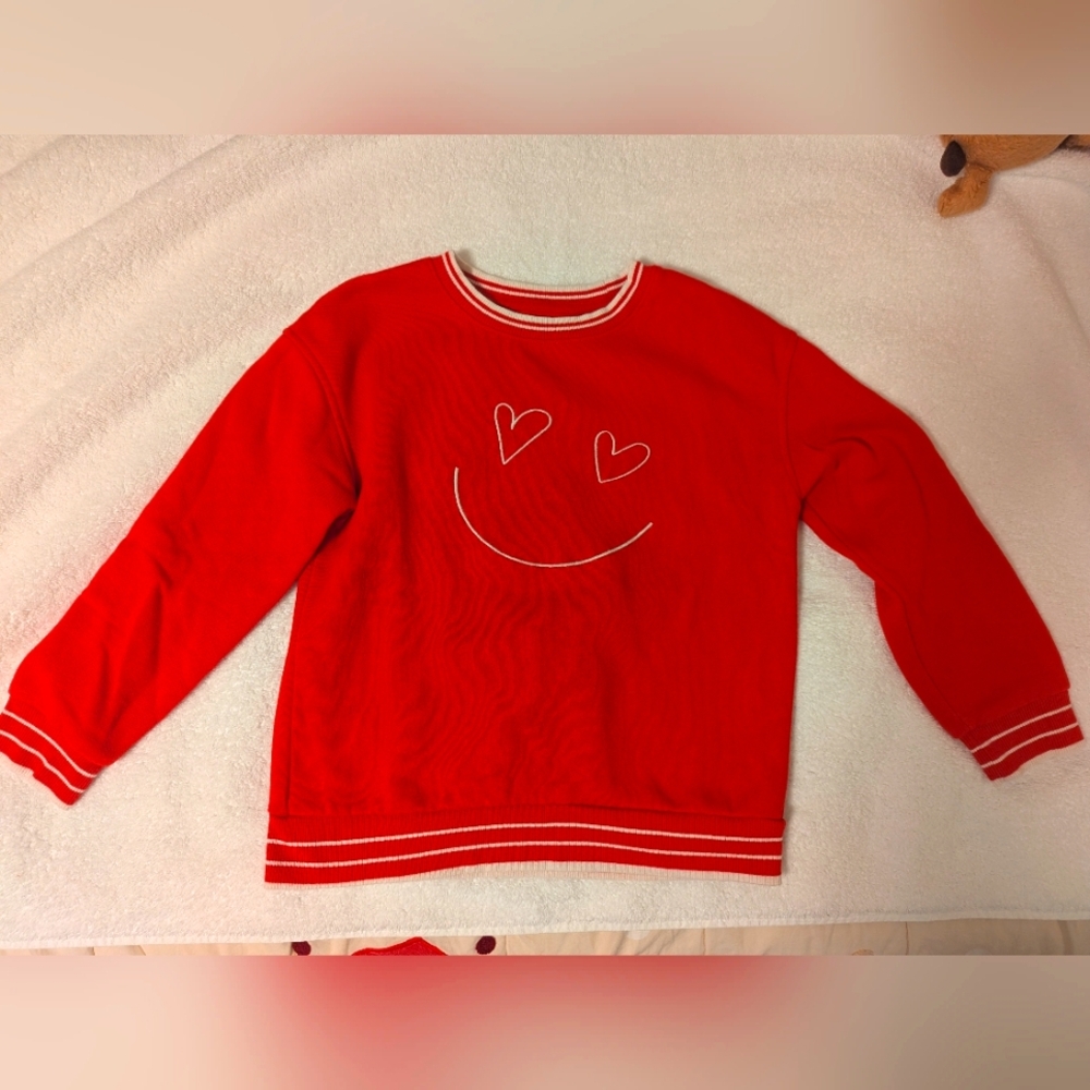 Kids Heart Valentine's Day sweatshirt